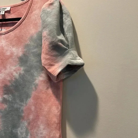 BB Dakota by Steve Madden Tye Dye Puff sleeve dress - Picture 4 of 8